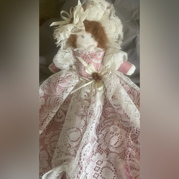 1993 Ozark Mtn Crafts Handmade Fabric Doll - Picture 14 of 15